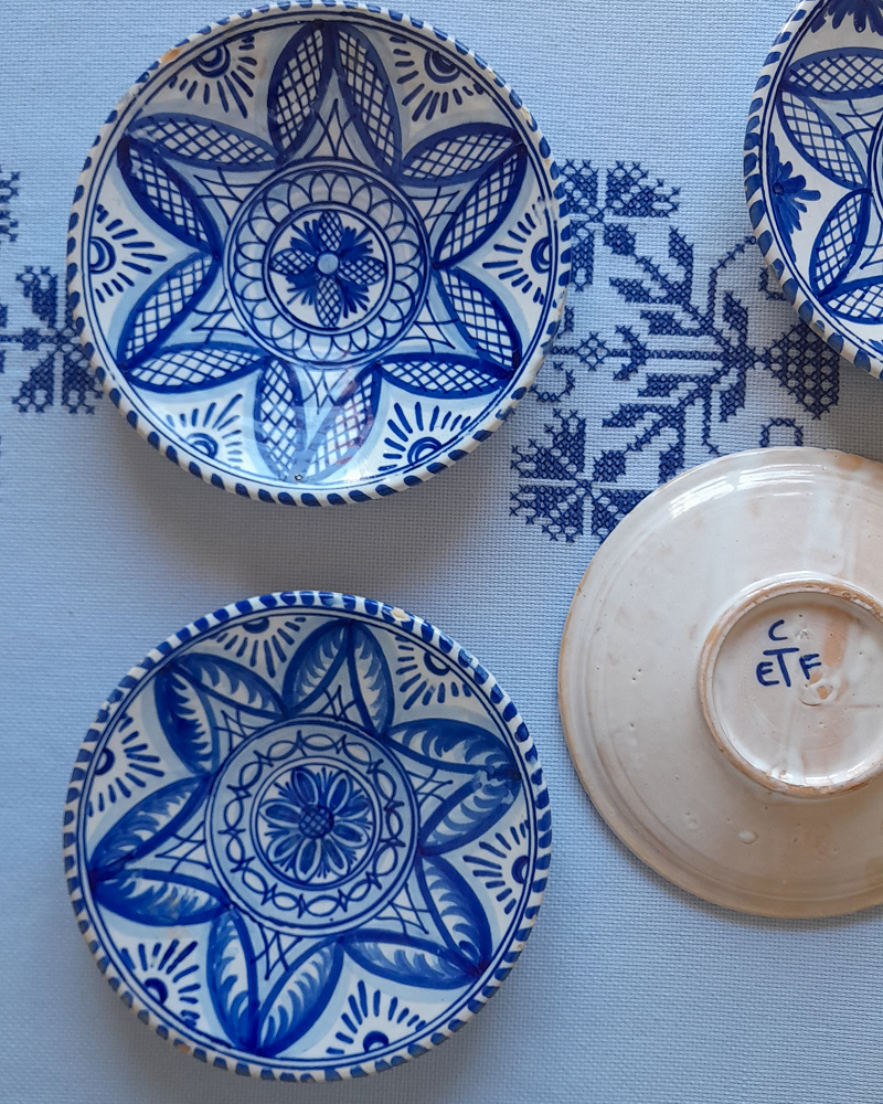 Vintage Hand Painted Talavera Plate - Set of 2 — CASA PLETÓRICA